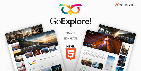 tim hieu mau thiet ke website du lich html5 goexplore