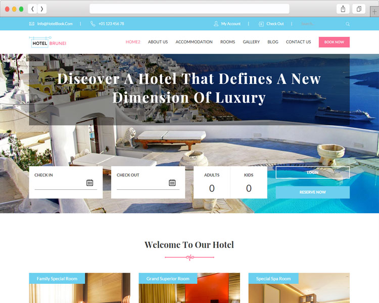 tim hieu mau thiet ke website du lich trip advisor va hotel brunei 2